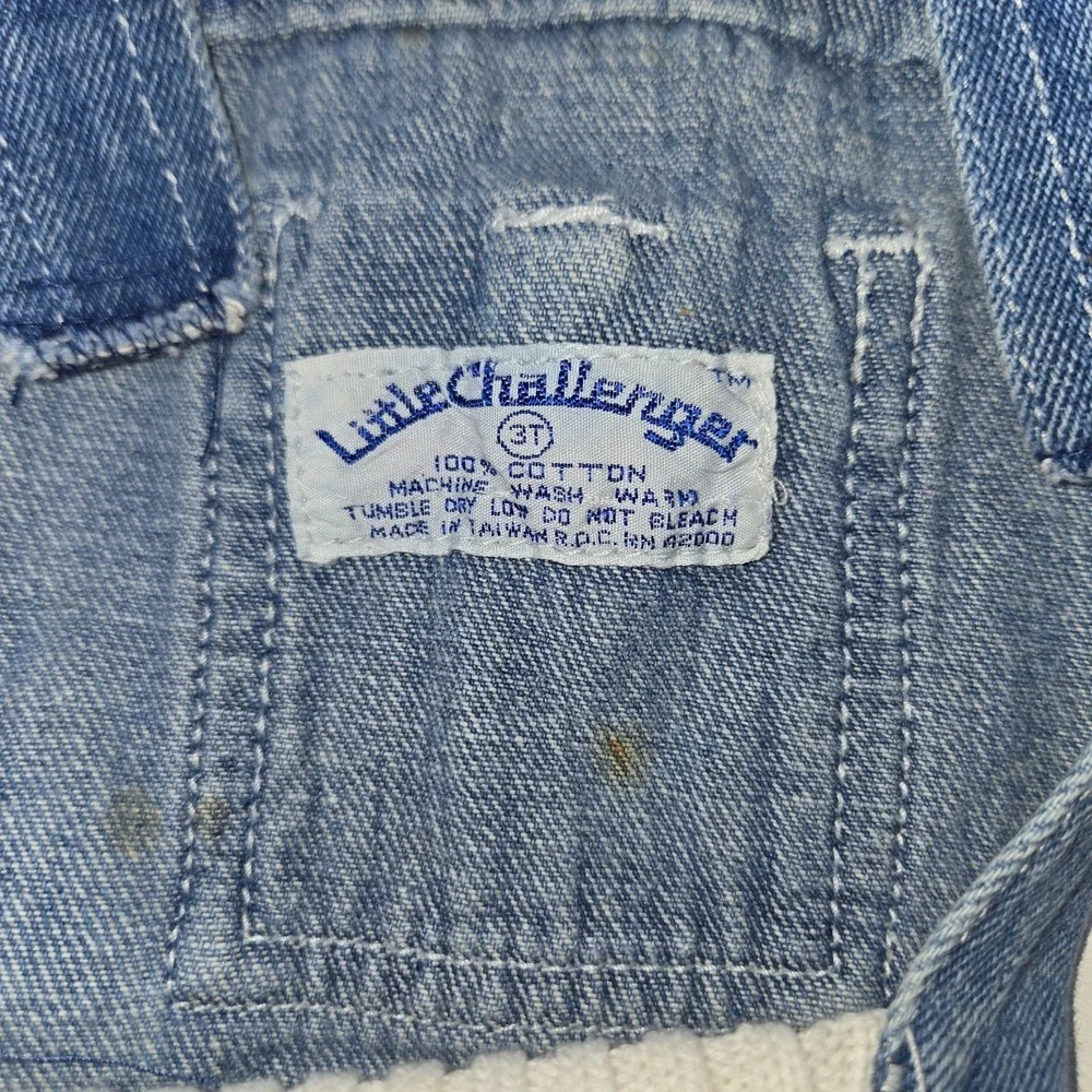 Little Challenger Overalls Toddler Unisex 3T Blue Jeans Demin 20